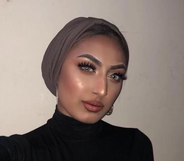 Hijabsandstuff TURBAN BASICS Turban Basics - Khaki Handmade Luxury Fashion Women Headwrap