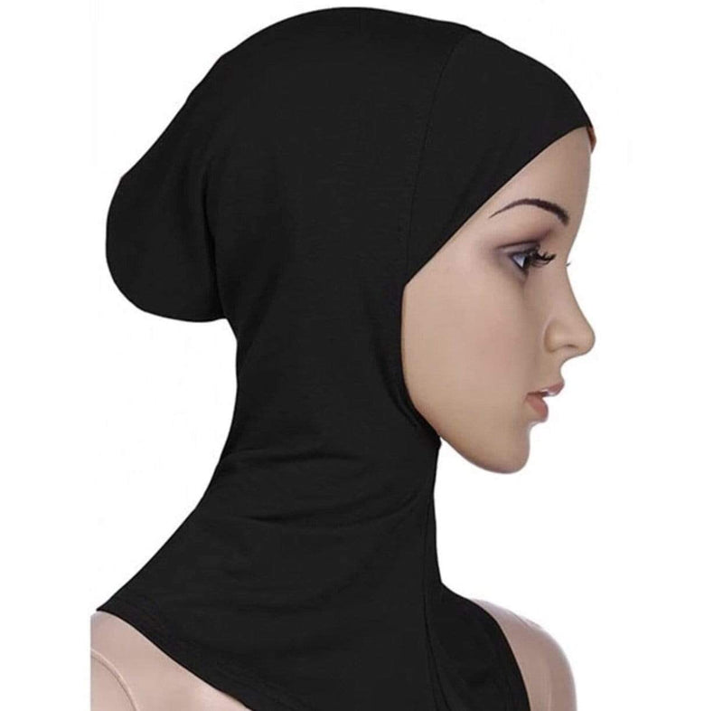 Hijabsandstuff Under turban cap Under Turban Cap Black Handmade Luxury Fashion Women Headwrap