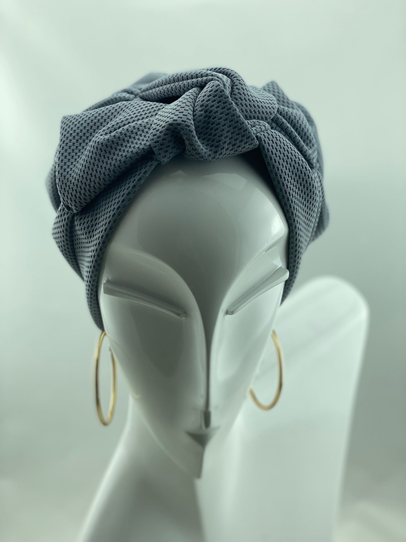 Grey Bow Turban Headwraps Turban Bow Turbans Stuff – Turbansstuff